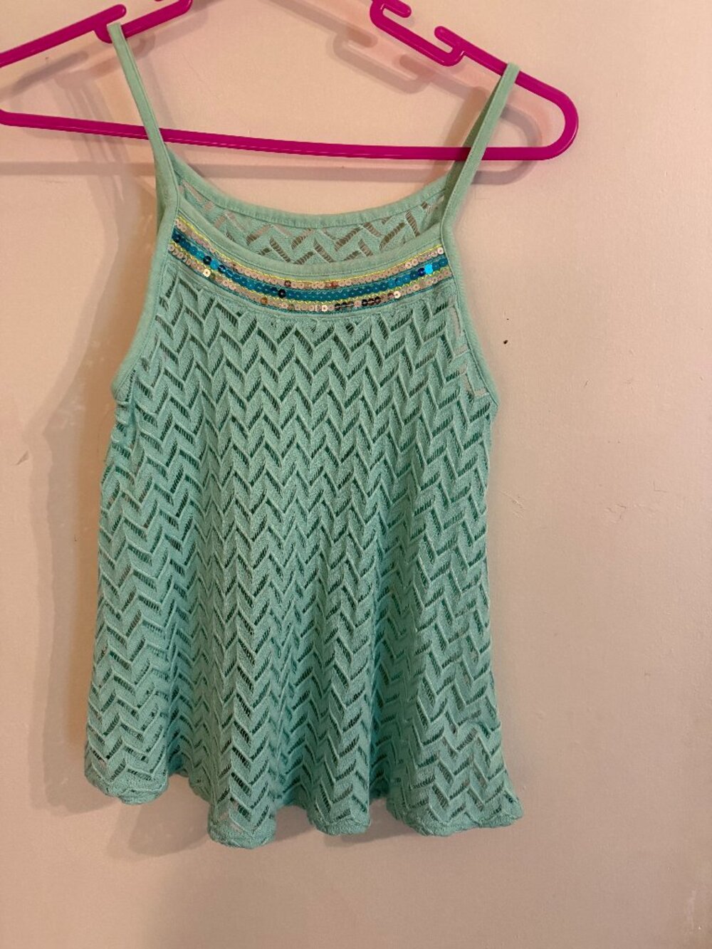Justice Girl's Camisole with Bling Size 12